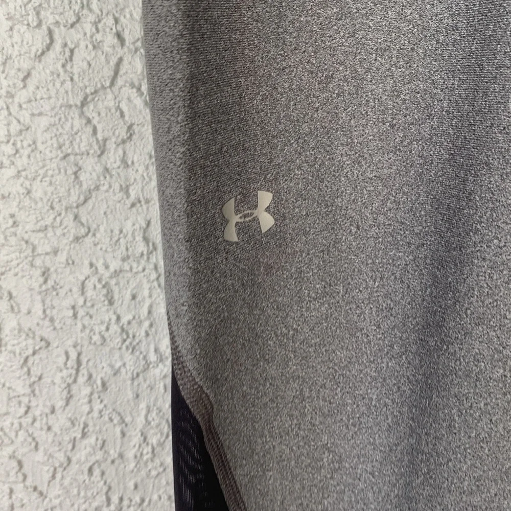 UNDER ARMOR COMPRESSION MASH ANKLE CROP LEGGINS size L